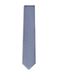 Grey Self Plain Tie