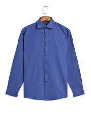 Plain Navy Classic Fit Shirt FS2408-3RF-15.5