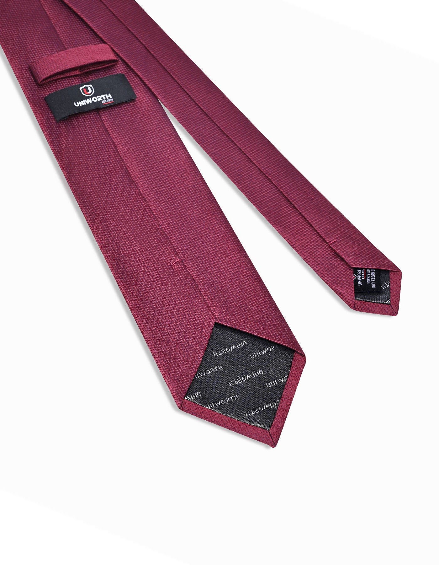 Maroon Texture Tie