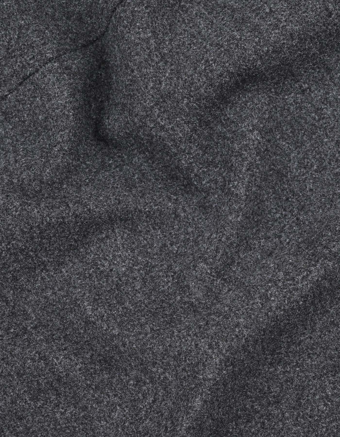 Heather Grey Plain Aviator Jacket