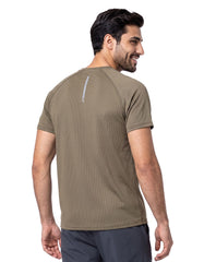 Khaki Texture Gym Tee
