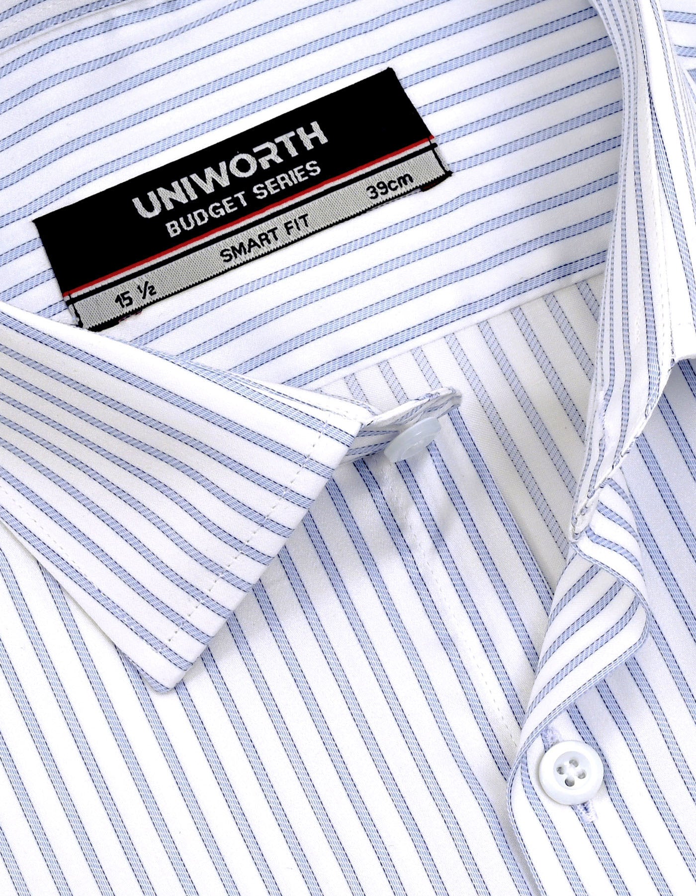 Stripe Blue Tailored Smart Fit Shirt FS2931-1SF-15