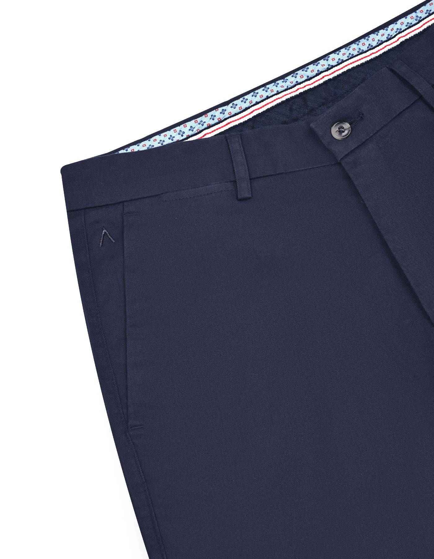 Navy Smart Fit Cotton Trouser FTC2526S-34