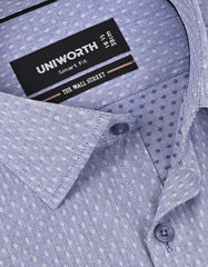 Self Navy Tailored Smart Fit Shirt FS20503SF-15