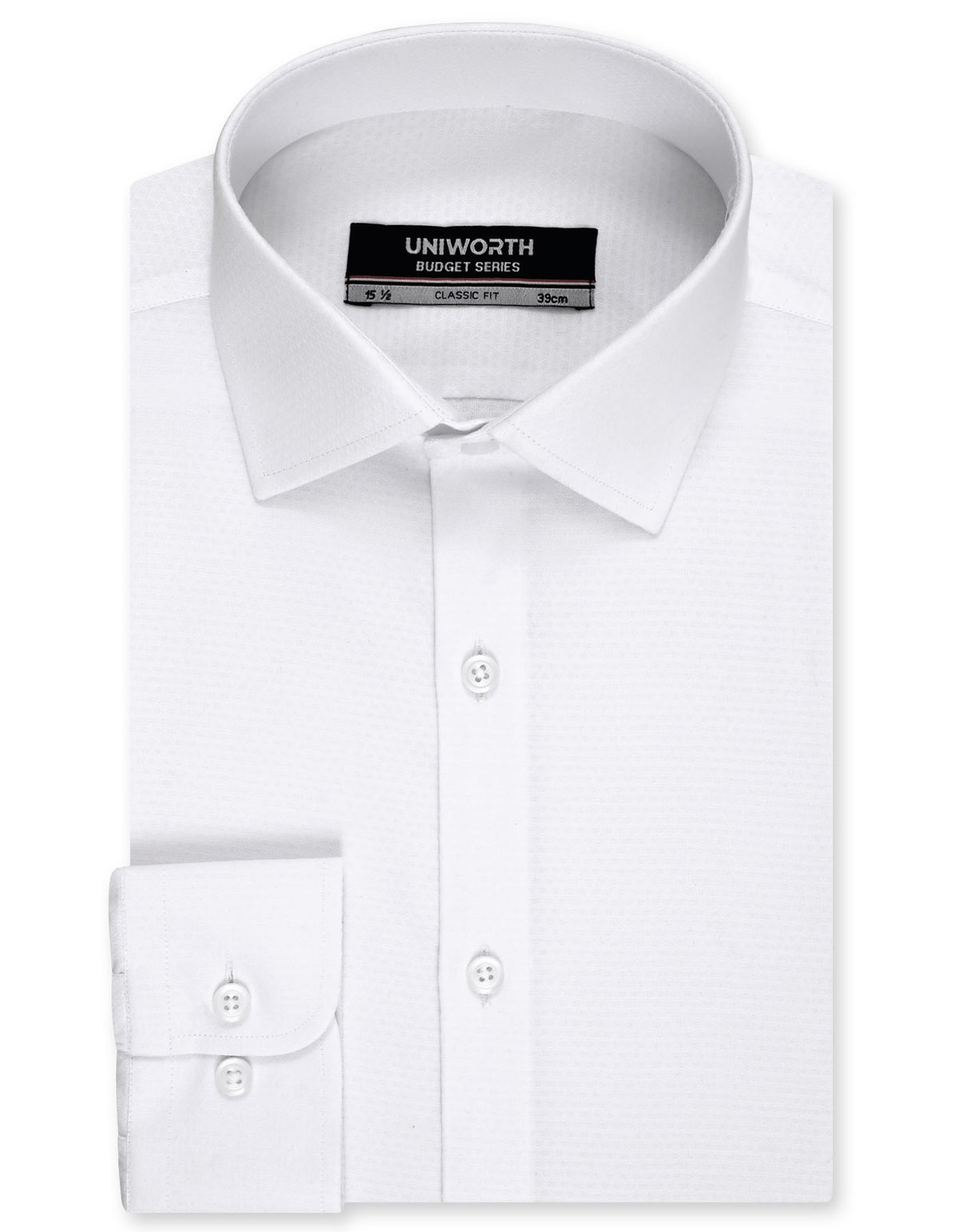 Self White Classic Fit Shirt FS1739RF-14.5
