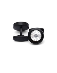 Silver Circle Cufflink