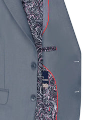 Grey Tailored Smart Fit Coat CC2526-42