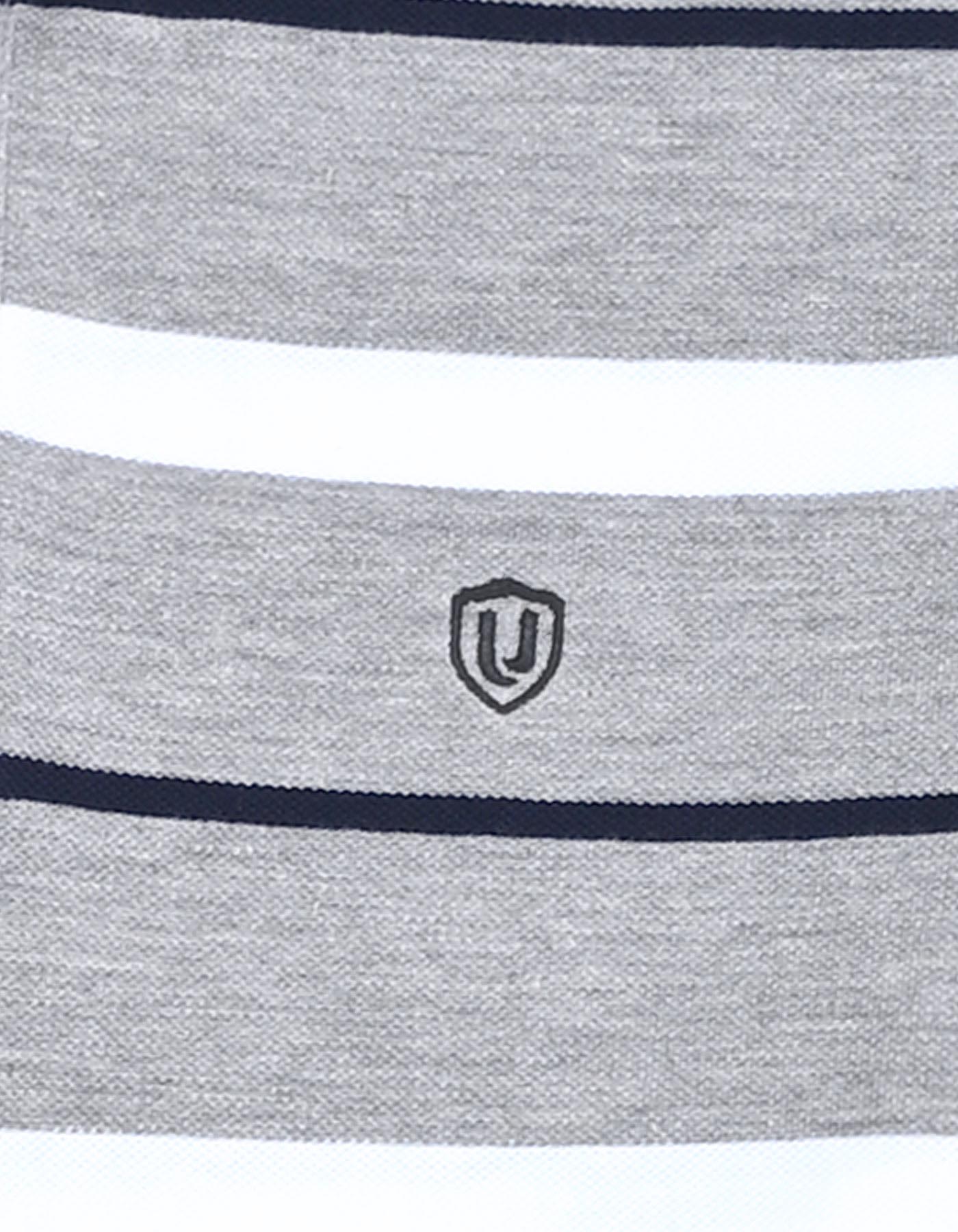 Stripe Heather Grey TP2575-XL
