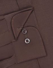 Plain Chocolate Classic Fit Shirt FS1652RF-15.5