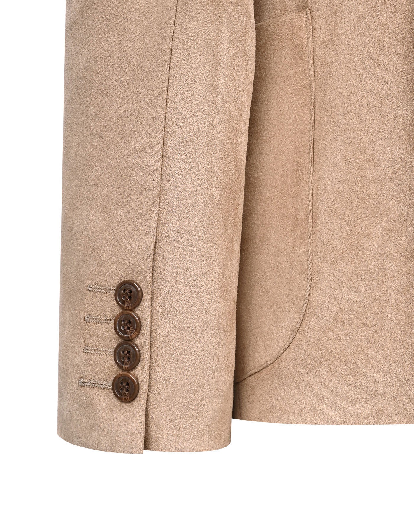 Beige Tailored Smart Fit Coat CC2534-40