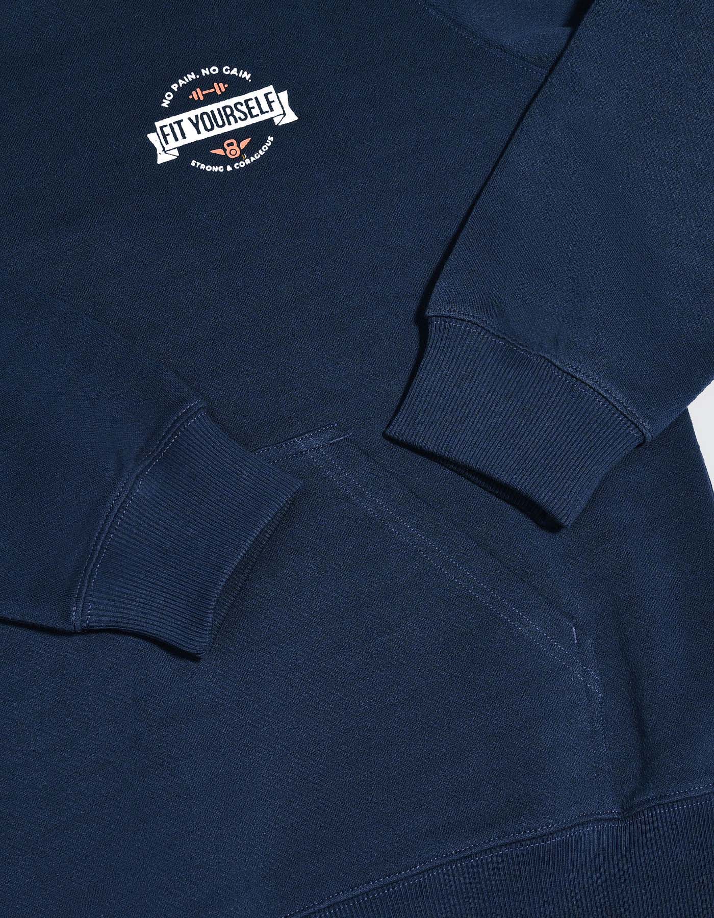 Gym Hoodie Navy FGH2504 Pull Over Uniworth FGH2504-XL