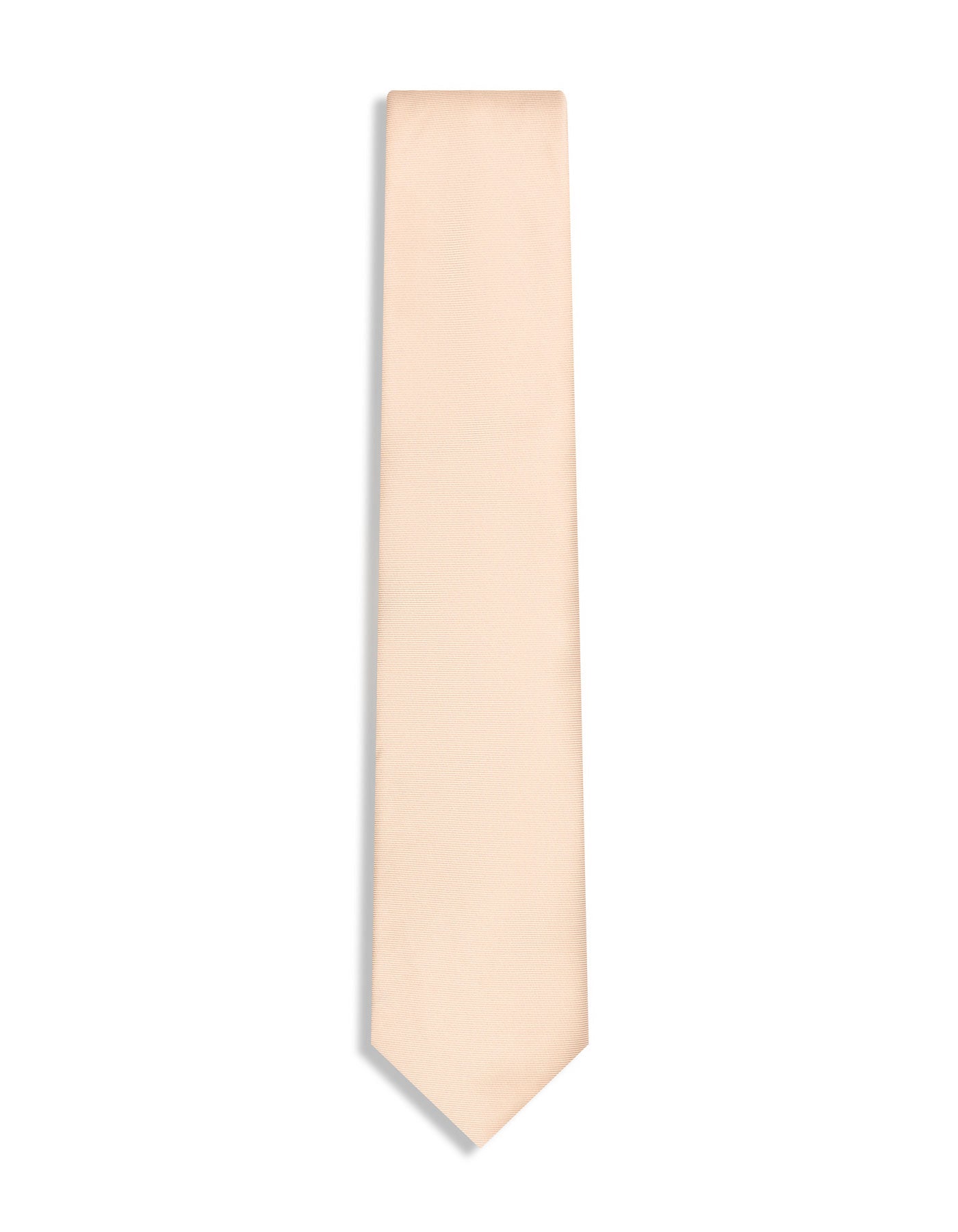 Beige Self Plain Tie
