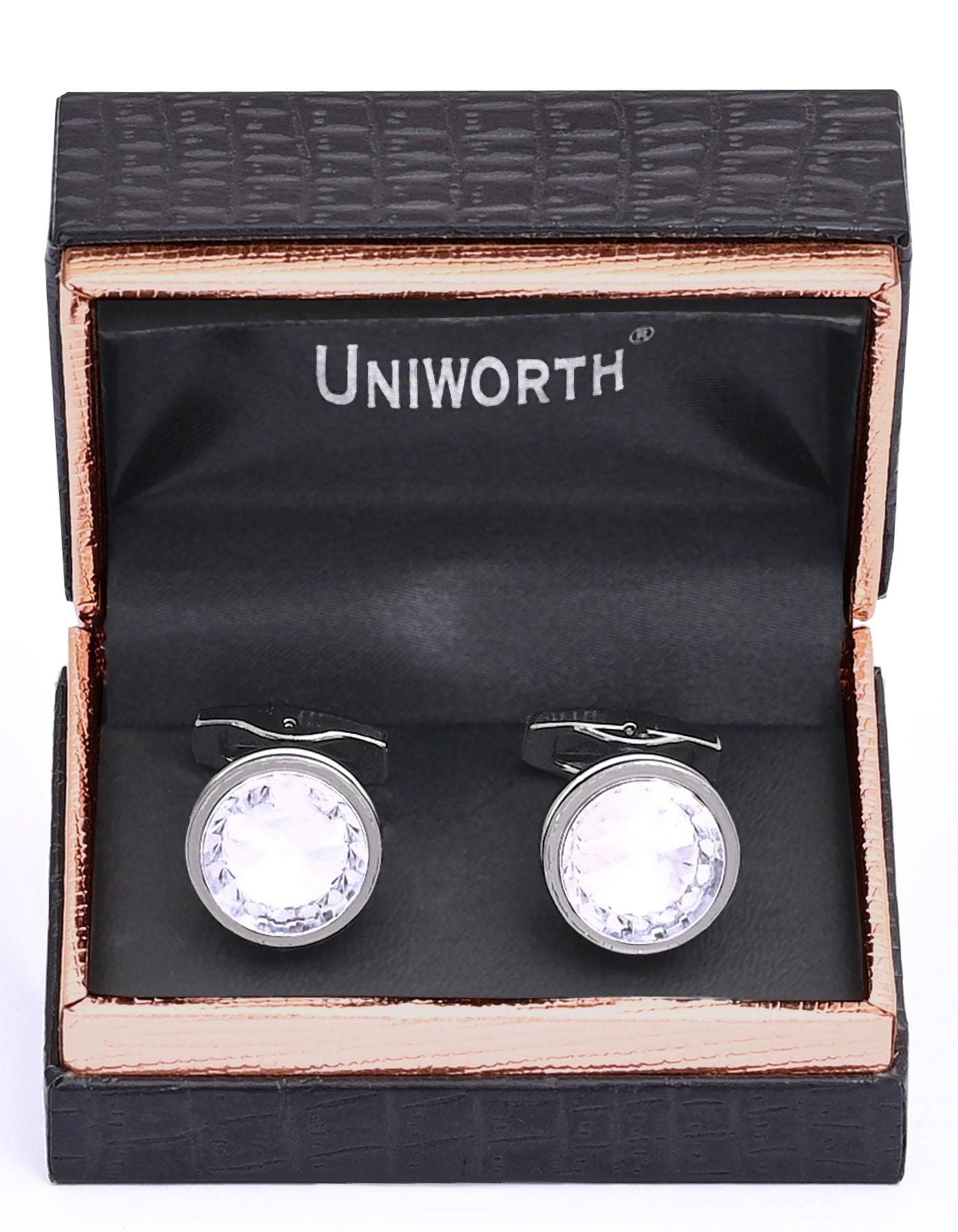 Silver Circle Cufflink