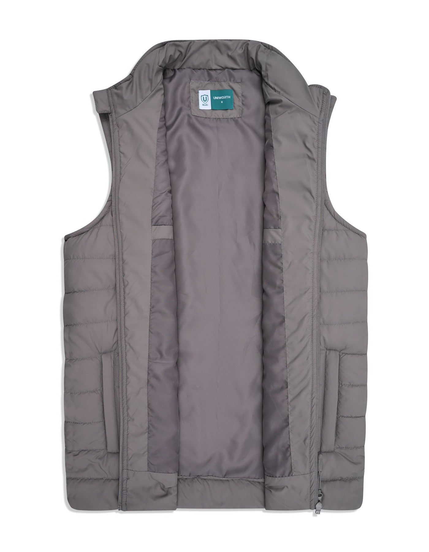 D Grey Gilet Jacket JK2624-2-L