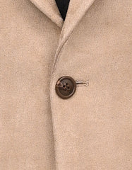 Beige Tailored Smart Fit Coat CC2534-38