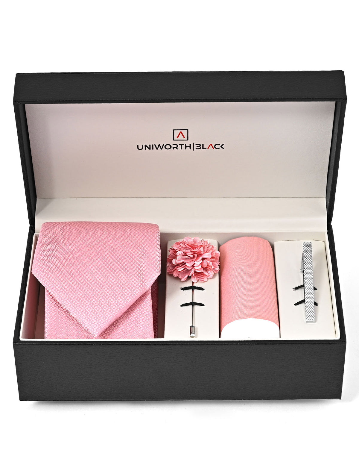 Pink Texture Men Accessories Box