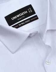 Self White Tailored Smart Fit Shirt FS20419SF-15