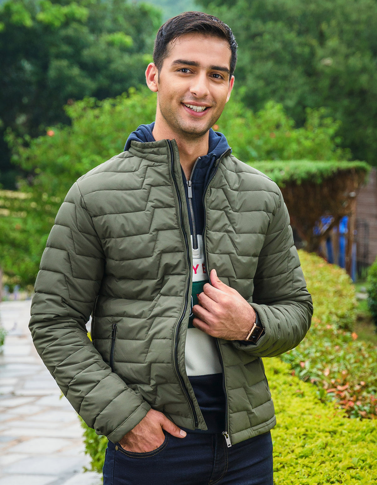 Olive Jacket JK2411-2-S