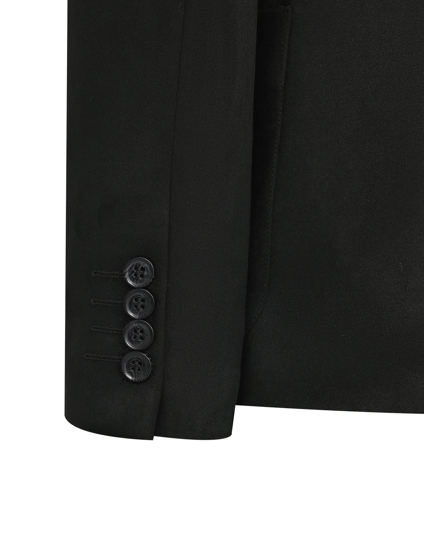 Black Tailored Smart Fit Coat CC2530-40