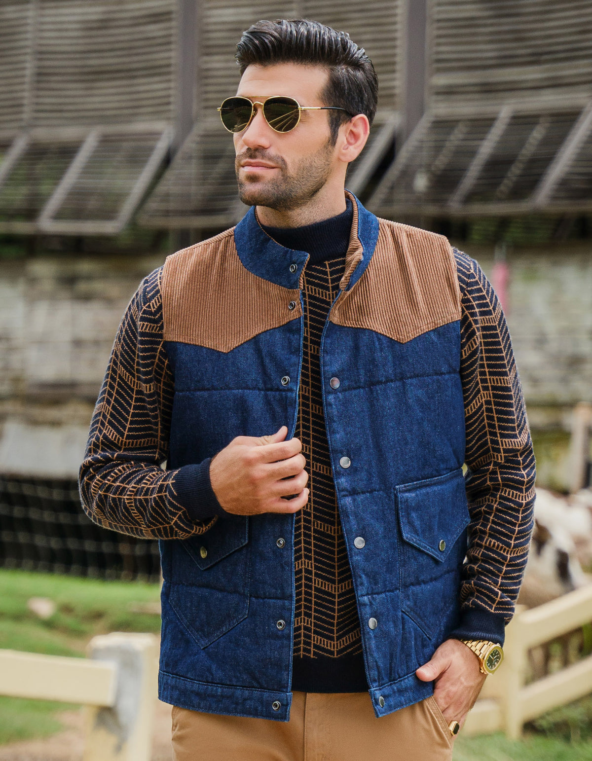 Navy Jacket JK2423-S