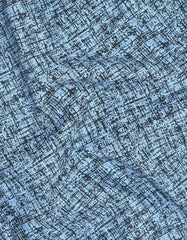 Printed Blue Tailored Smart Fit Shirt FS833-1SF-16