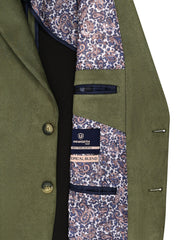 Olive Tailored Smart Fit Coat CC2533-42