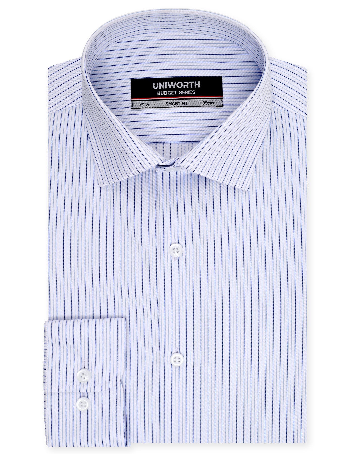 Stripe Navy Tailored Smart Fit Shirt FS2930-1SF-14.5
