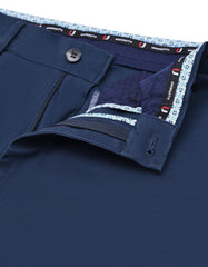 Navy Classic Fit Cotton Trouser FTC2533C-34