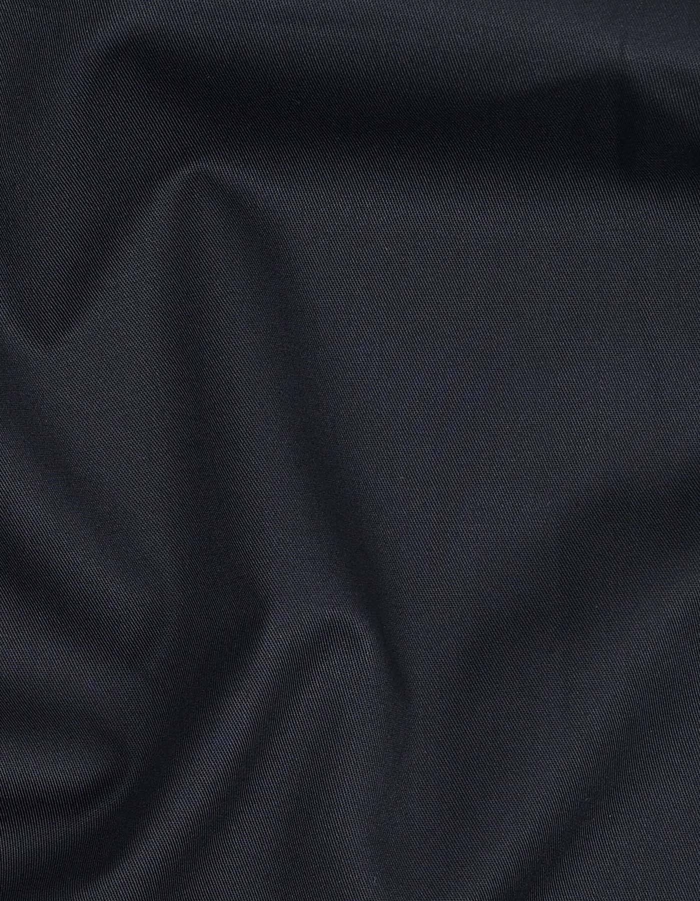 Plain Black Tailored Smart Fit Shirt FS1600-3SF-16