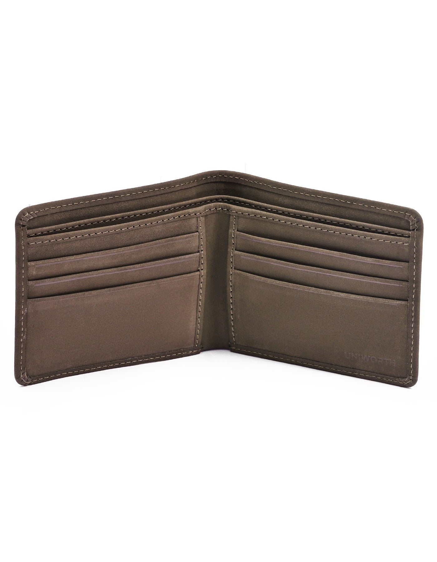 Olive 100% Suede Leather Wallet
