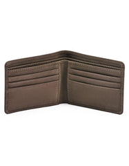 Olive 100% Suede Leather Wallet