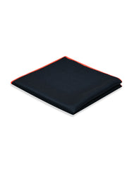 Black Paisley Pocket Square