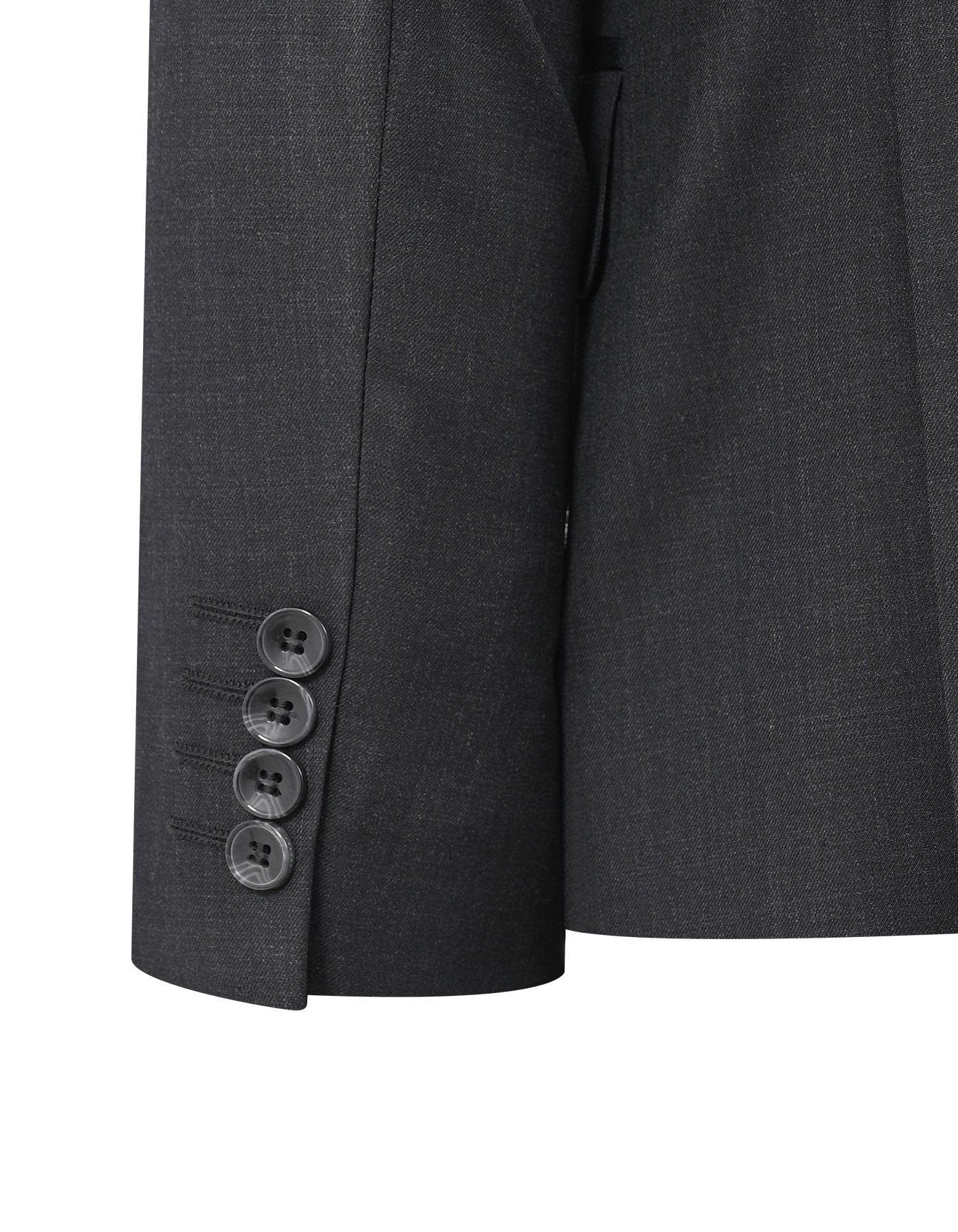 Charcoal Plain Suit ST2611-4C-38