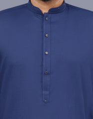 D Navy Plain Kameez Shalwar KS26106R-S