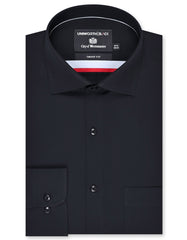 Self Black Smart Fit Shirt FS20436SF-14.5