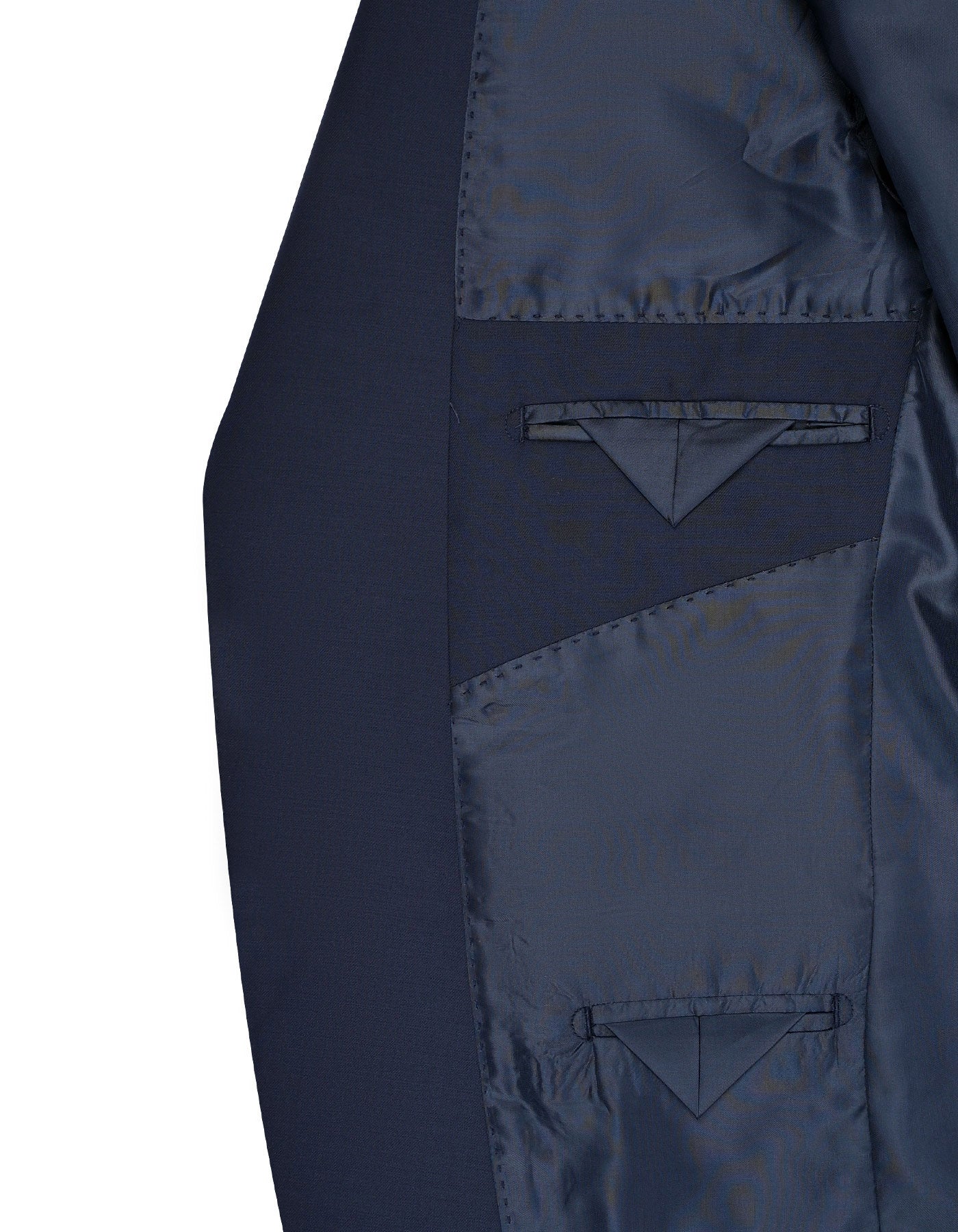 Navy Plain Suit ST2607-3C-42
