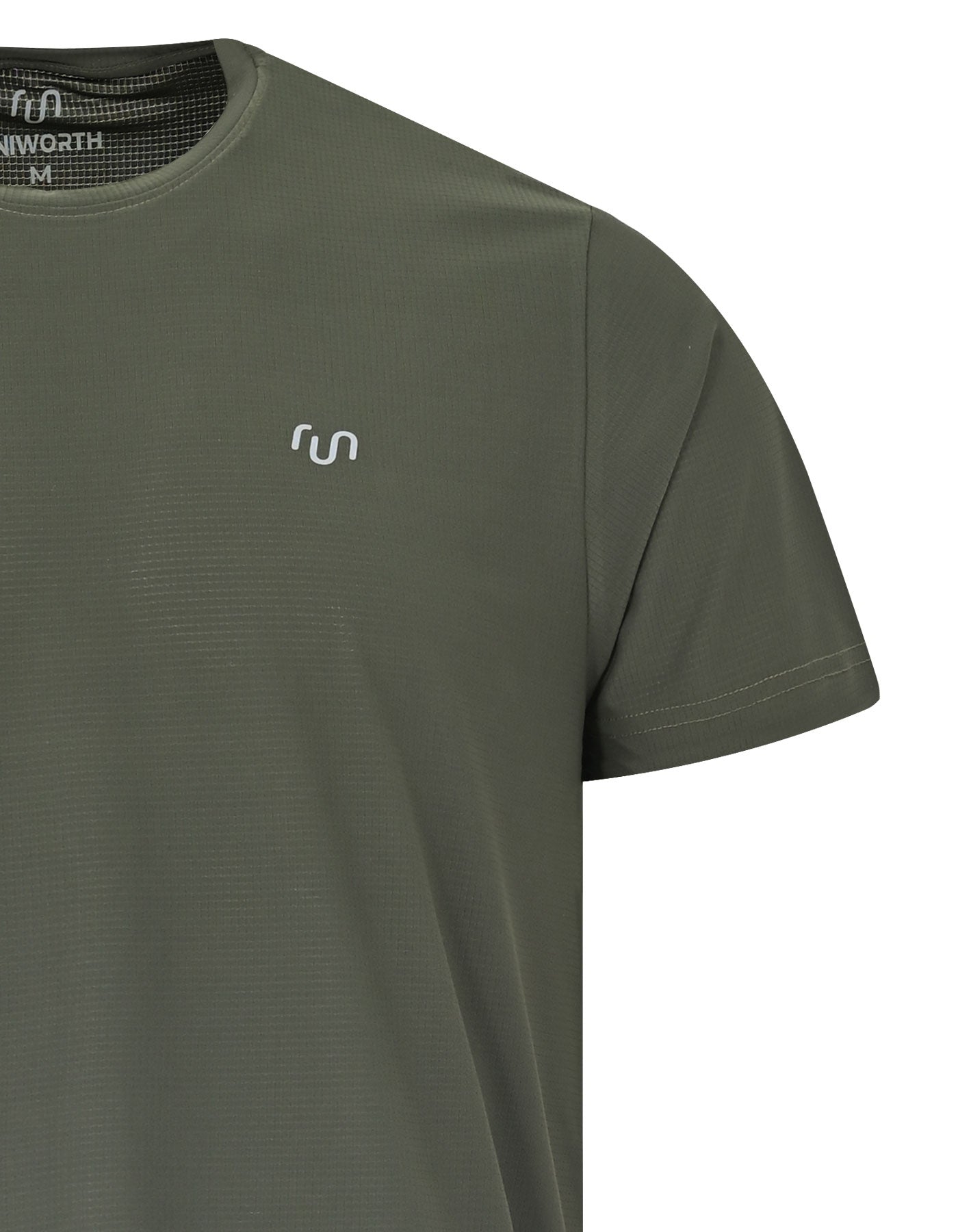 Olive Half Sleeves Gym Tee FGT2605-M
