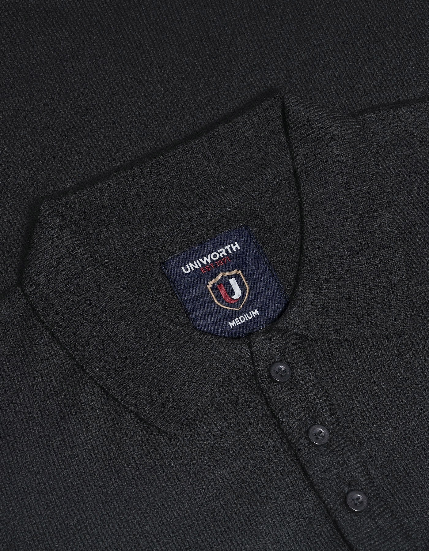 Black Plain Pull Over SFA2410-2-XXL