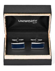 Green Rectangle Cufflink