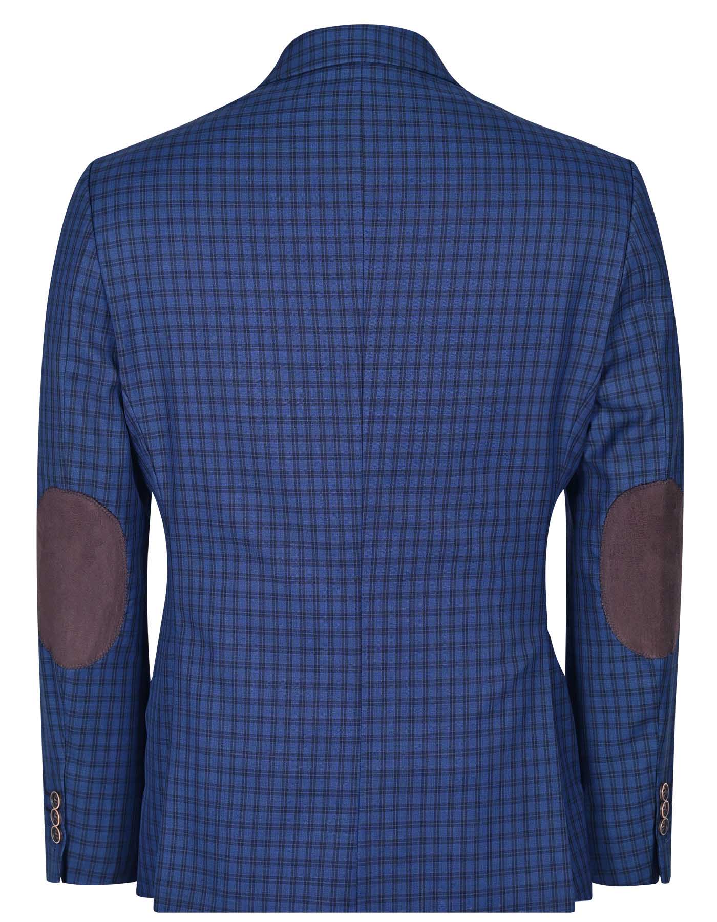 Navy Tailored Smart Fit Coat CC2292-46