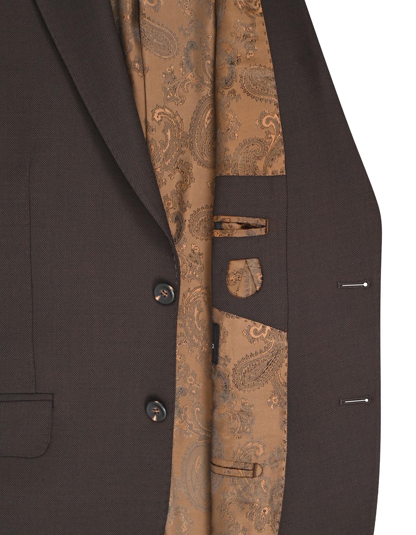 Chocolate Texture Suit ST2736C-40