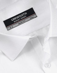Self White Tailored Smart Fit Shirt FS1786SF-15