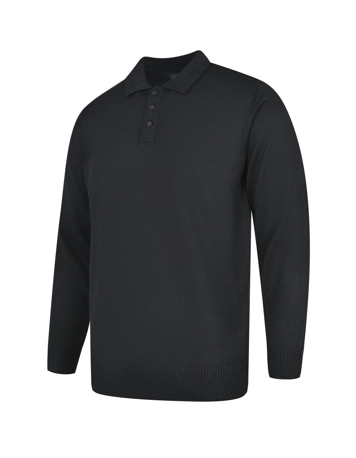Black Plain Pull Over SFA2410-2-XL