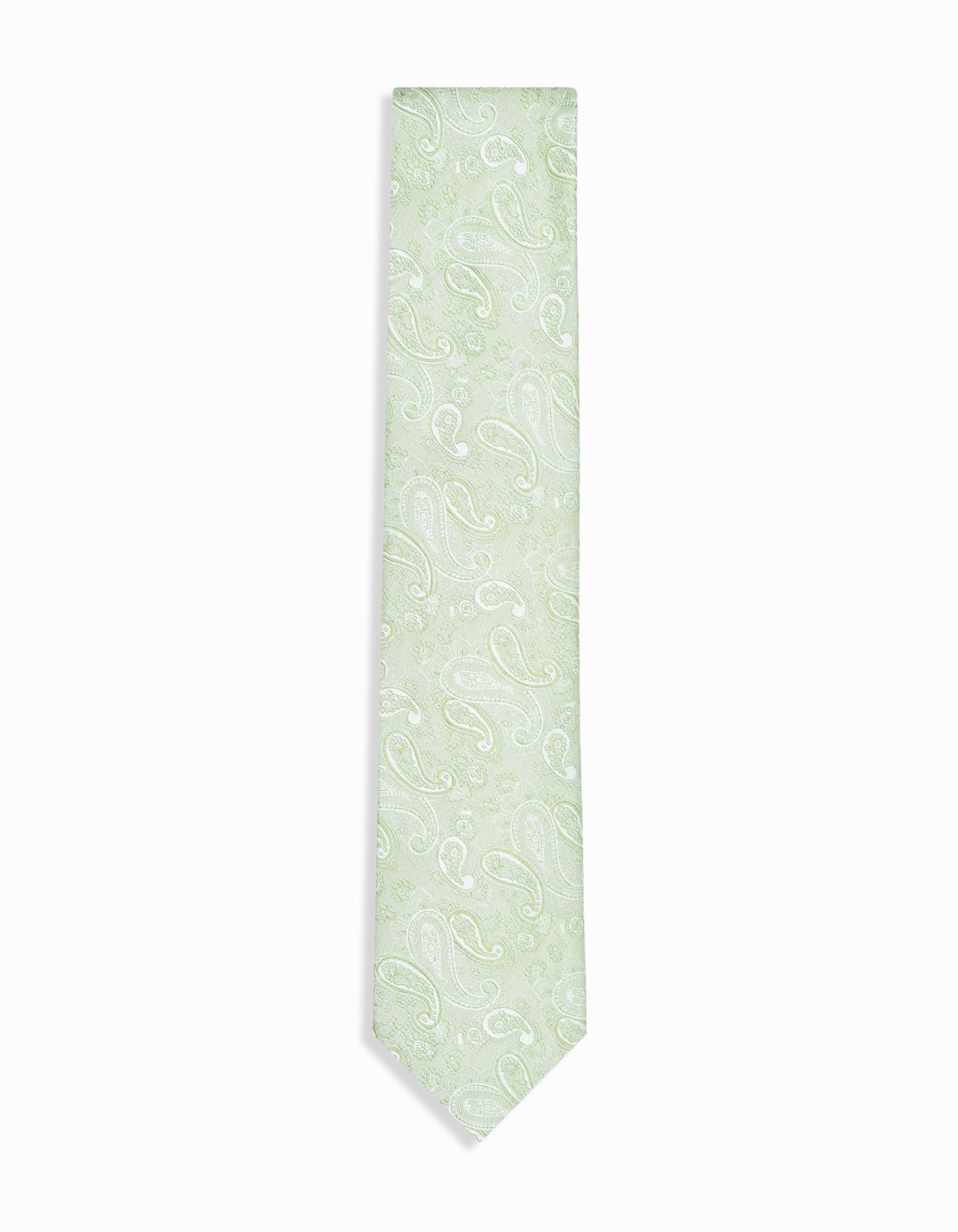 Green Paisley Tie