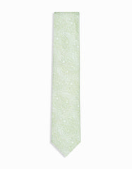 Green Paisley Tie