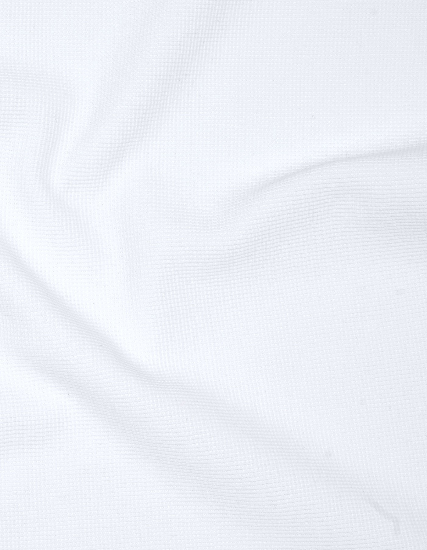 White Texture Color Block Polo Shirt