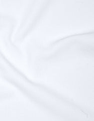 White Texture Color Block Polo Shirt