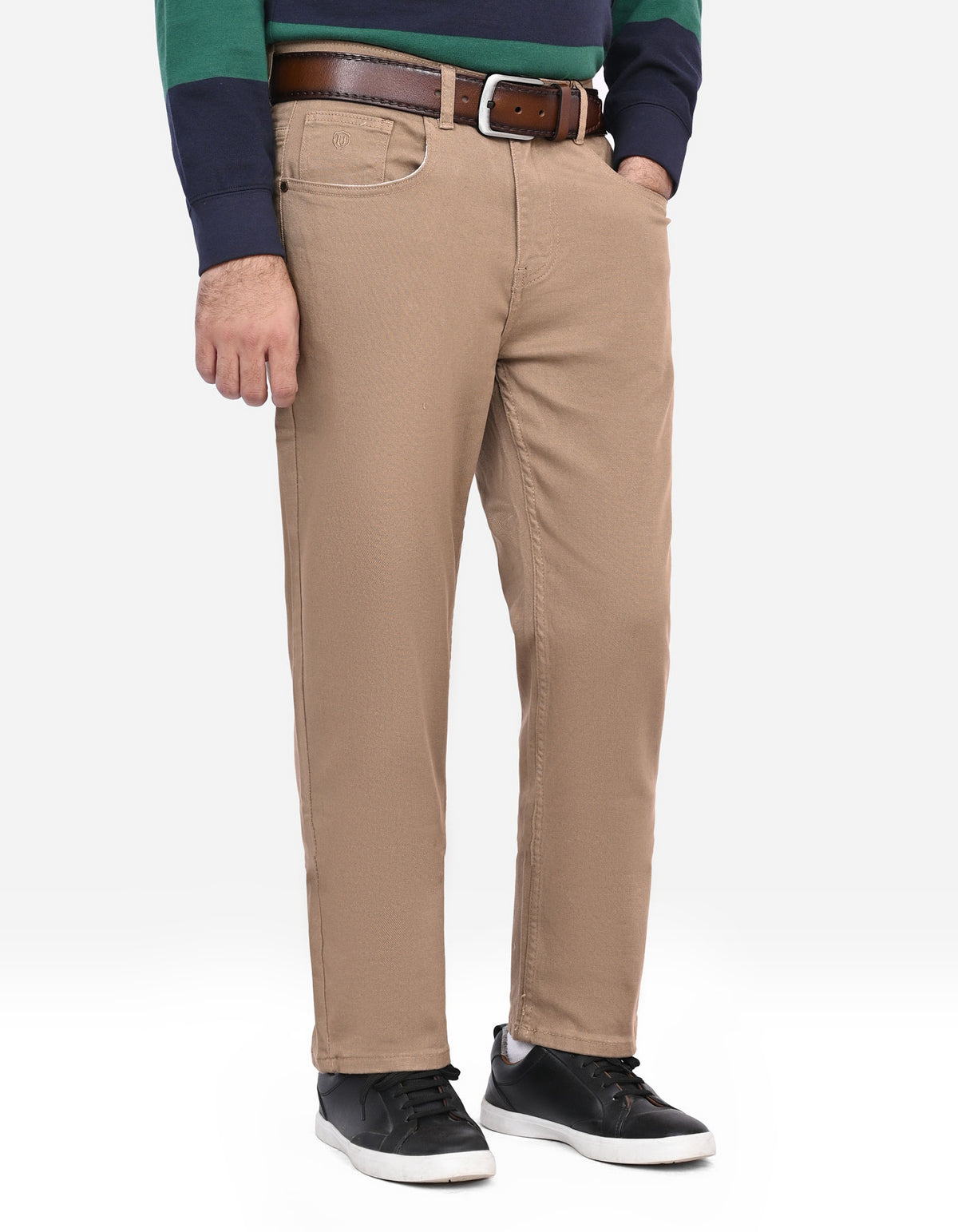 Khaki Straight Fit  Denim DM2548-30