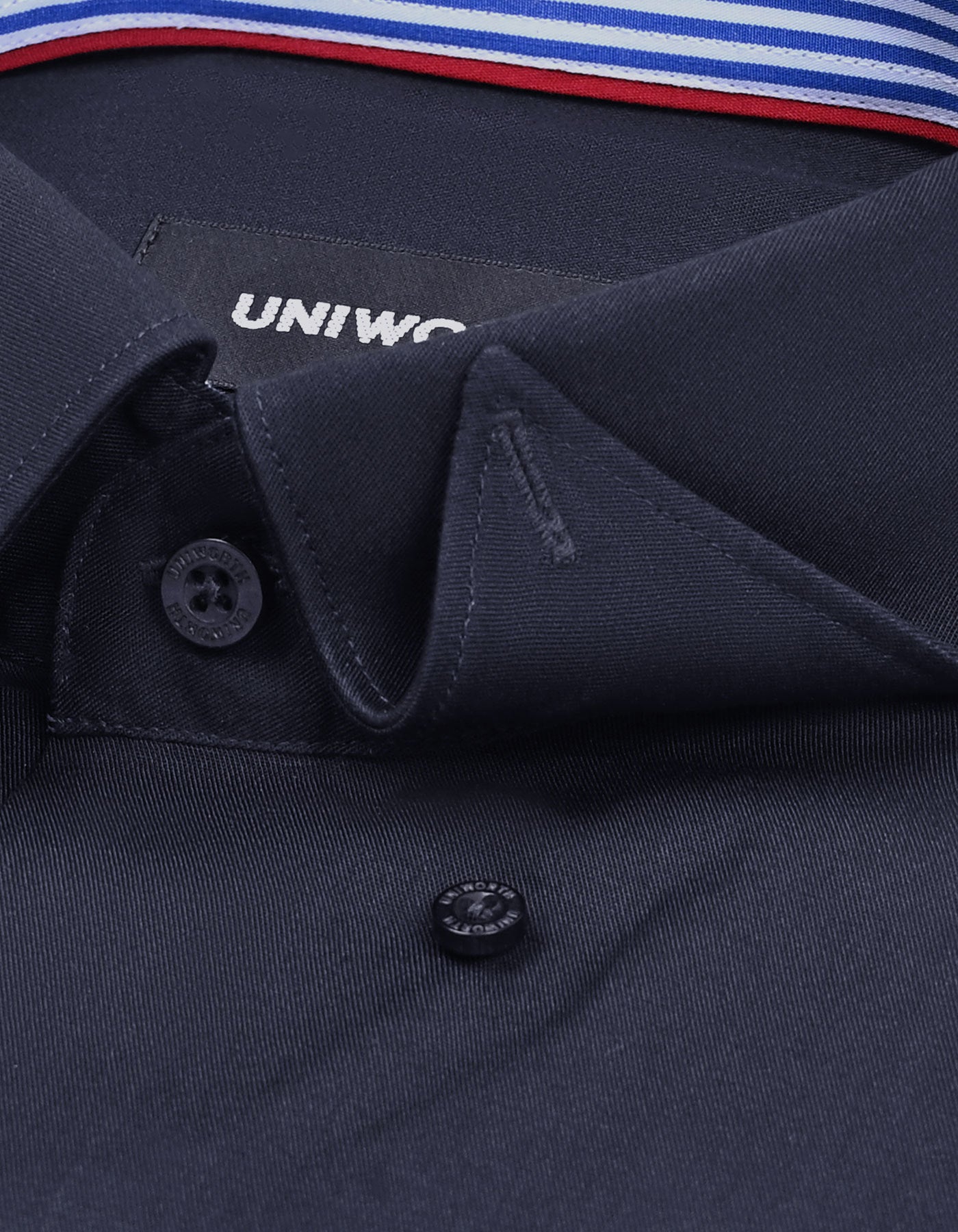 Plain Navy Tailored Smart Fit Shirt FS1410-3SF-15.5