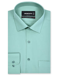 Plain D Cyan Tailored Smart Fit Shirt FS1654SF-14.5